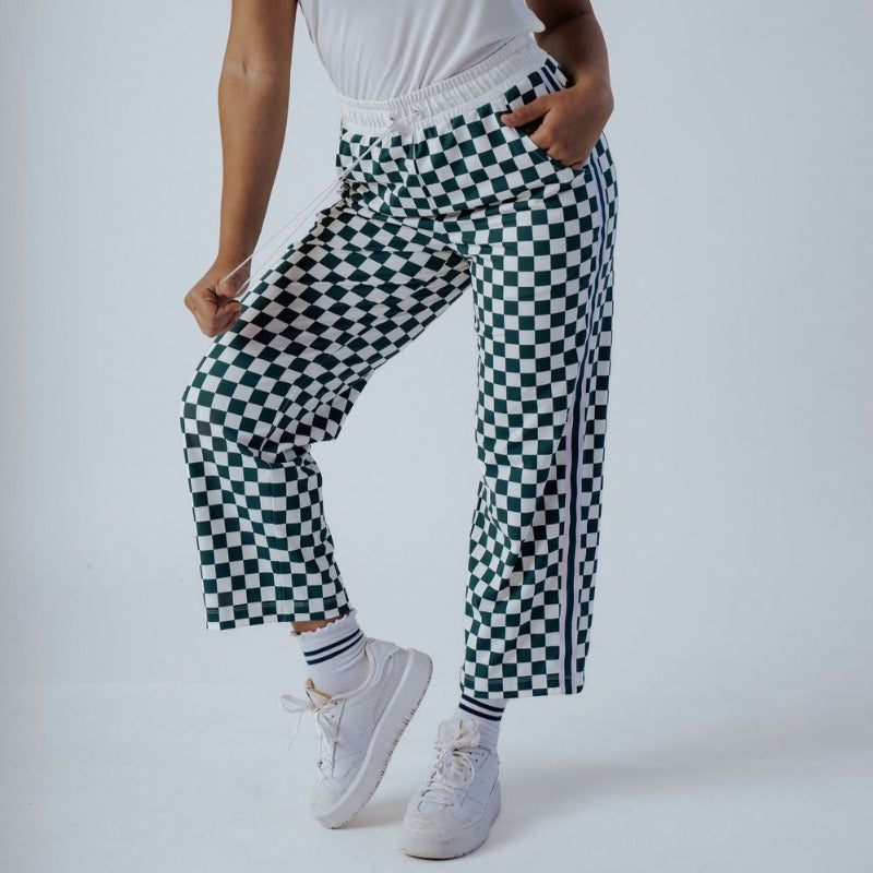 Fore All Bronson Pant - Green Checkered