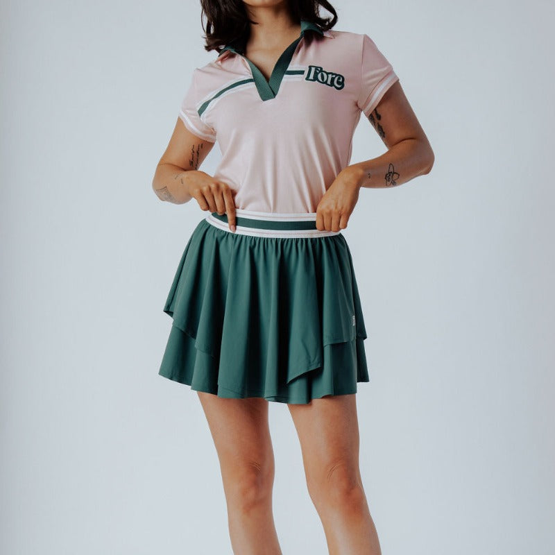 Fore All Rowie Skort - Green