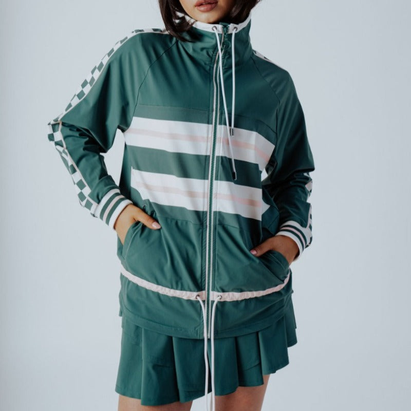 Fore All Nancy Track Jacket - Green