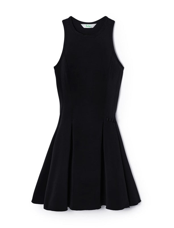 Hedge Dune Tennis Dress - Black