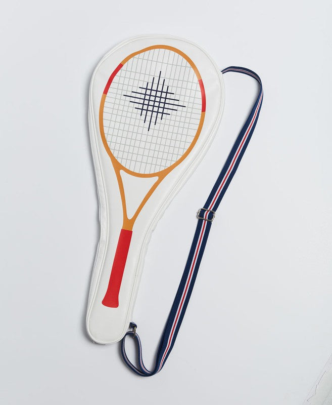 L'Etoile Racquet Cover - White/Red