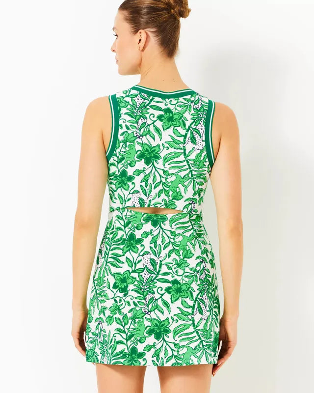 Lilly Pulitzer Kick Serve Dress - Fiddleleaf Green