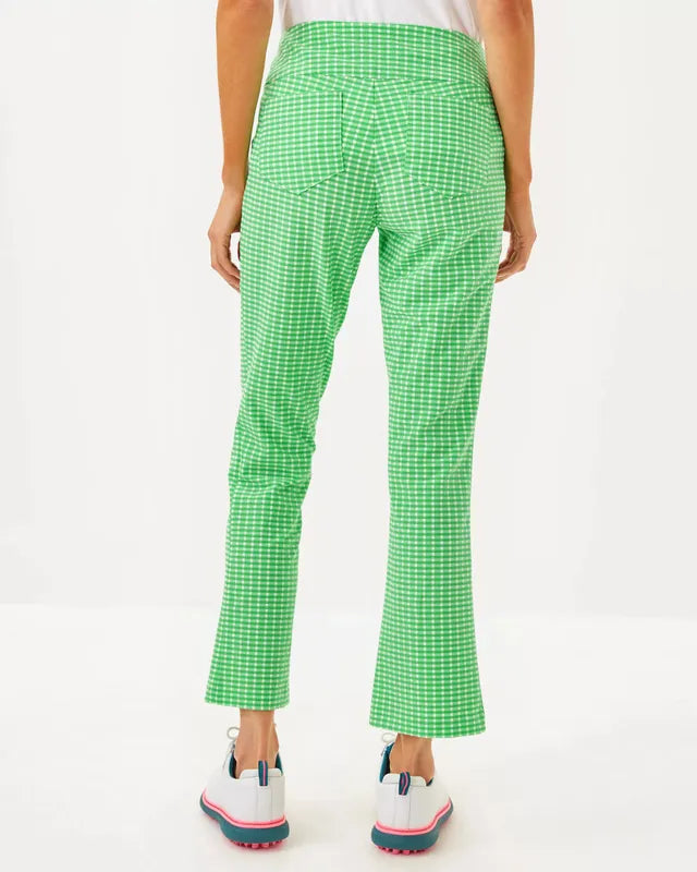 Lilly Pulitzer Corso Kick Flare Pant (28") - Fauna Green