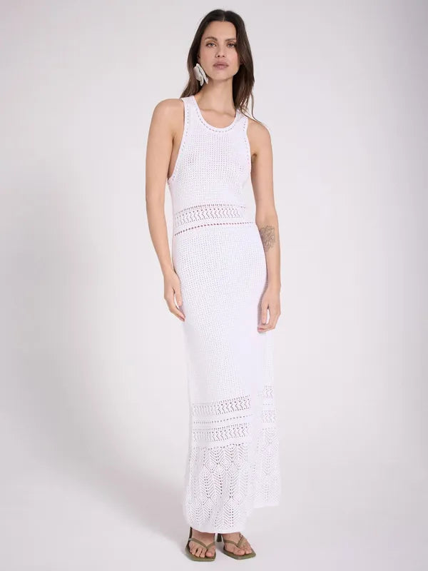 NOTSHY Laran Cotton Dress - White