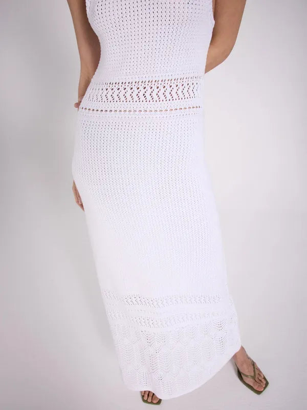 NOTSHY Laran Cotton Dress - White