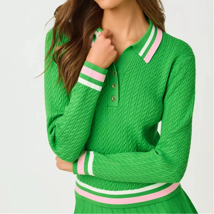 Lilly Pulitzer Suzette Sweater - Putting Green