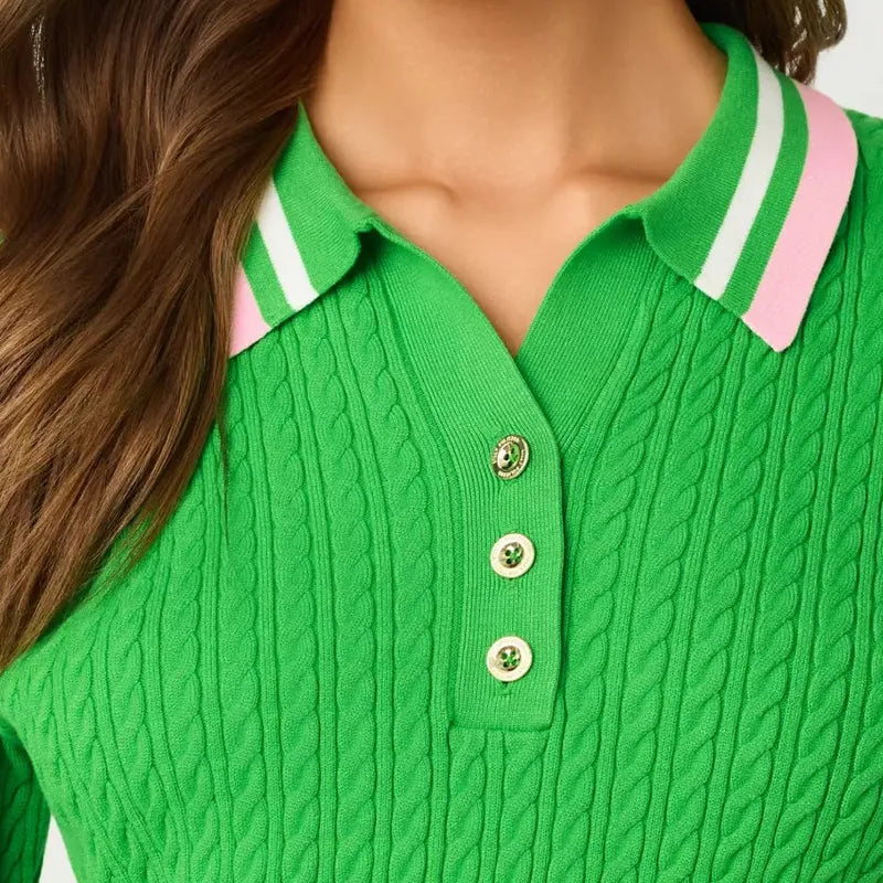 Lilly Pulitzer Suzette Sweater - Putting Green