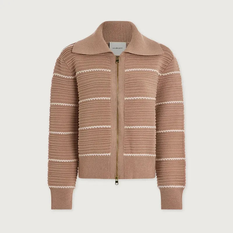 Varley Melwen Zip Jacket - Soft Taupe