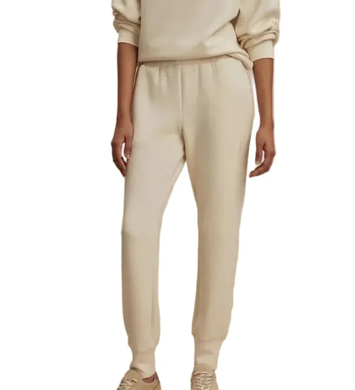 Varley Slim Cuff Pants (30") - Pristine Ivory