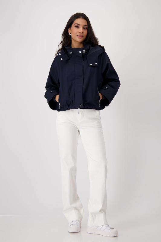 Monari Oversized Bomber Jacket - Navy