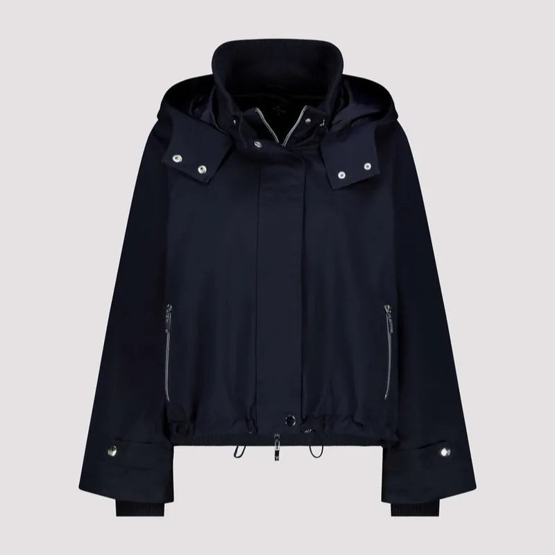 Monari Oversized Bomber Jacket - Navy