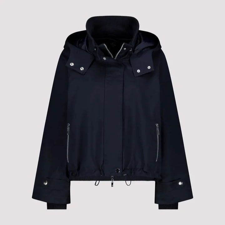 Monari Oversized Bomber Jacket - Navy
