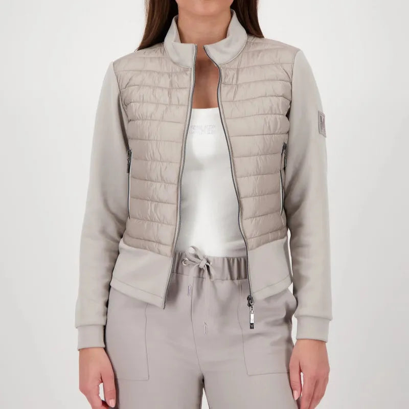Monari Quilted Puffer Jacket - Mushroom