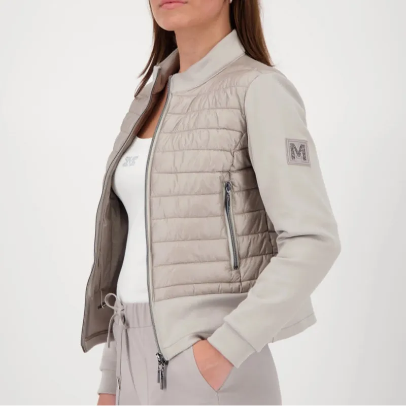 Monari Quilted Puffer Jacket - Mushroom