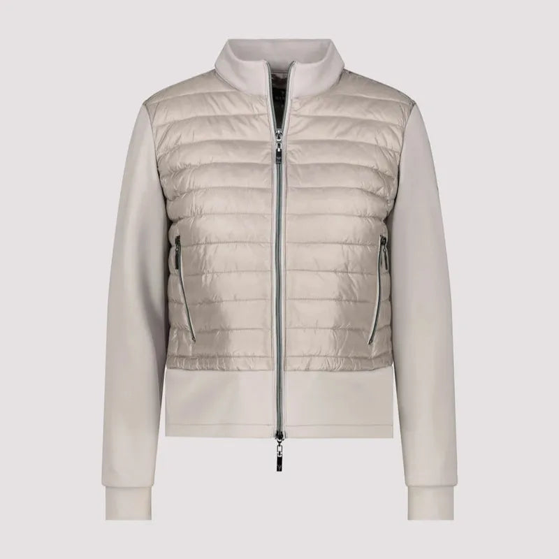 Monari Quilted Puffer Jacket - Mushroom