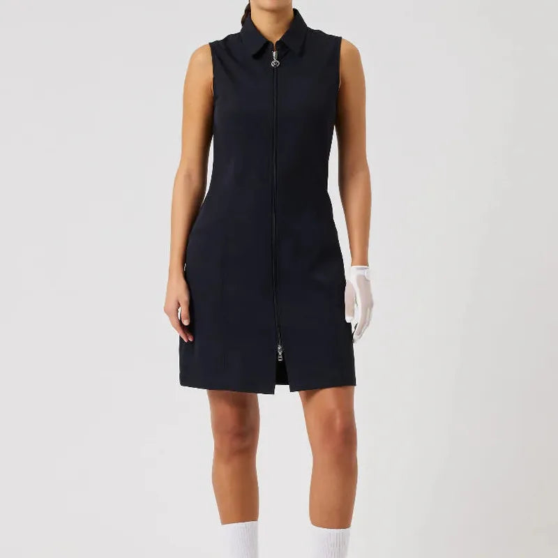 Daily Sports Lyric Dress - Navy