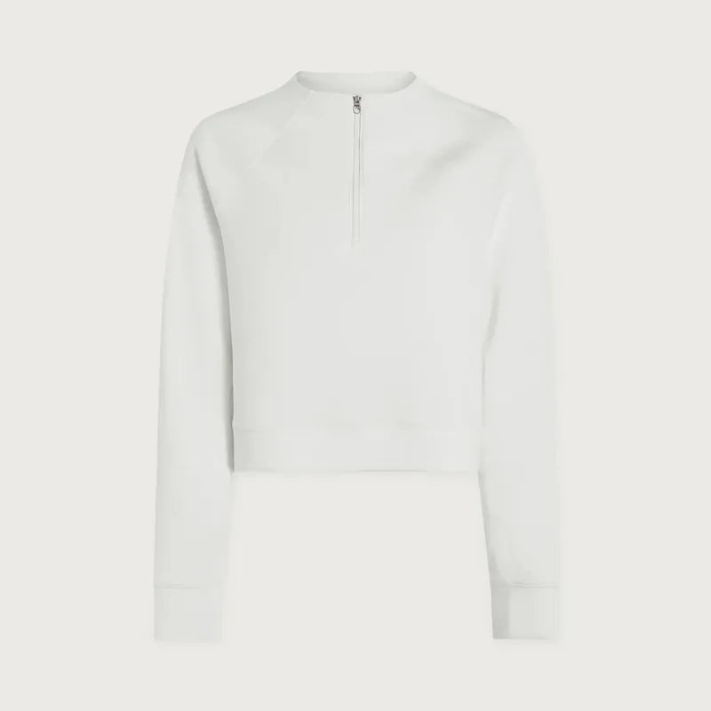 Varley Ebba Zip Midlayer - Snow White