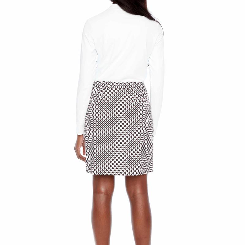 Swing Control Jetsons Airspun Skort - Black/White/Coral