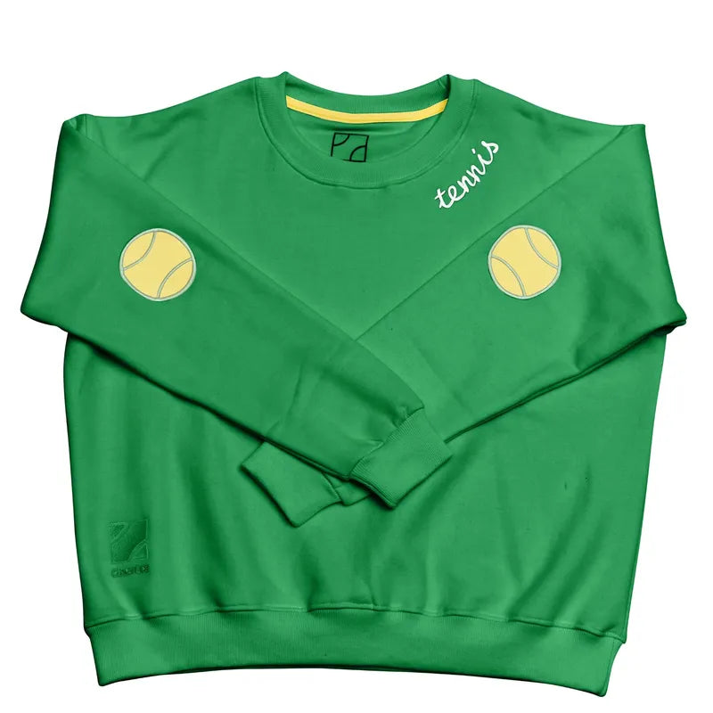 CourtLife Tennis Ball Patch Sweatshirt - Various Colours