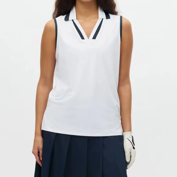 Rohnisch Essential S/L Polo - White/Navy