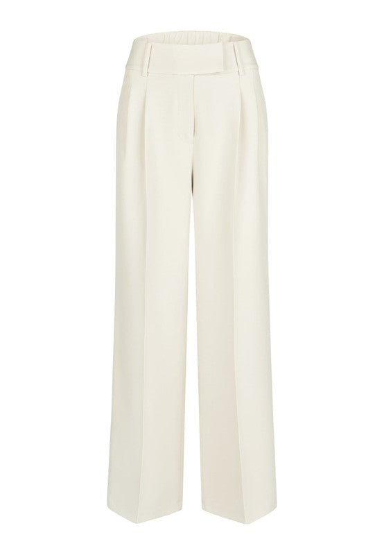 Marc Aurel Pleated Pants - Dune