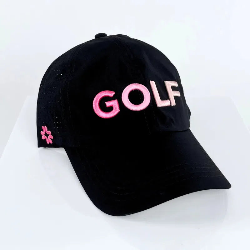 Vimhue Golf Puff Ombre Hat - Black