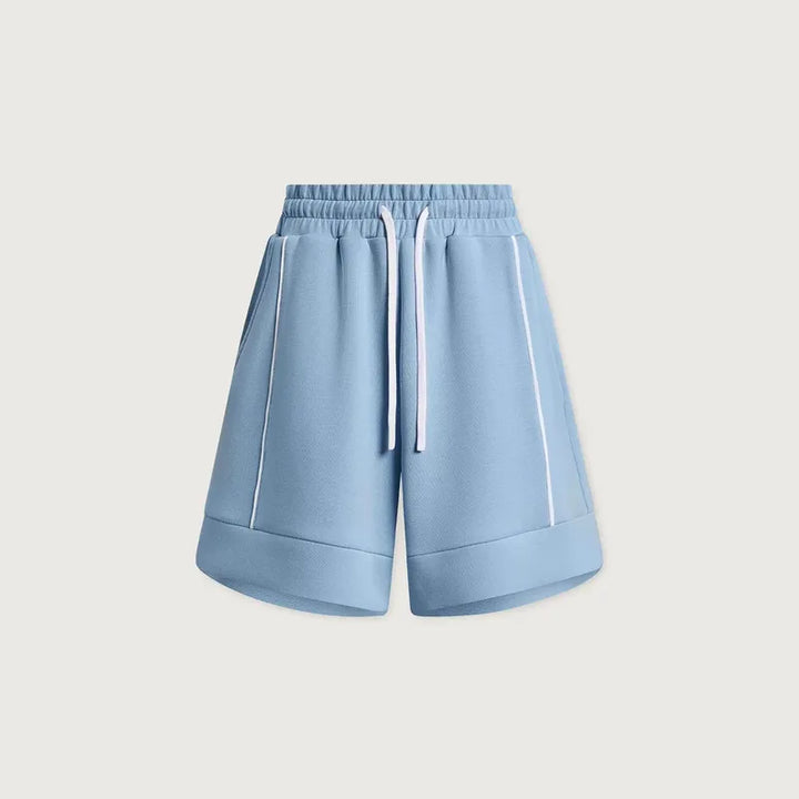 Varley Barnes Hi Rise Shorts (4.5") - Airy Blue