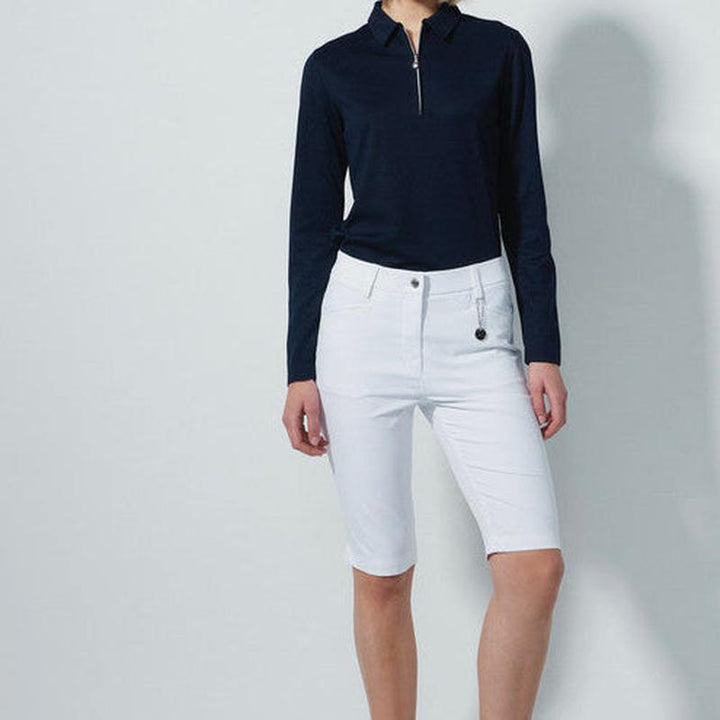 Daily Sports Lyric Bermuda Shorts (13") - White