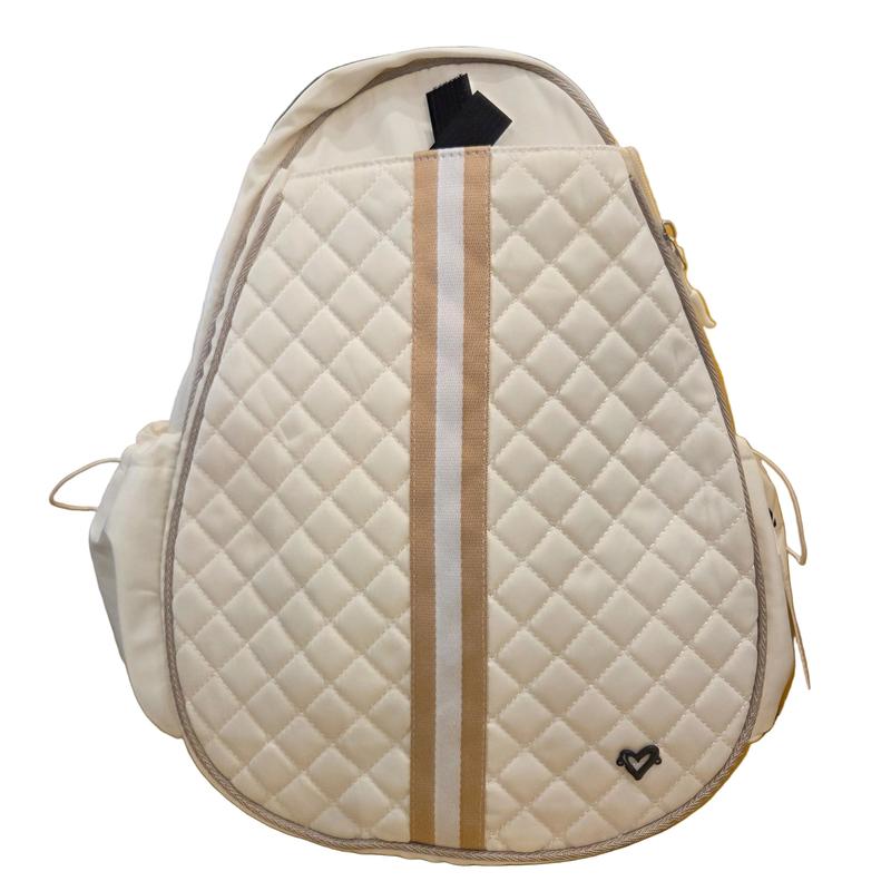 preneLOVE Tennis Backpack - Cream