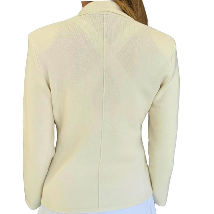 Alashan Cashmere Bentley Blazer - White