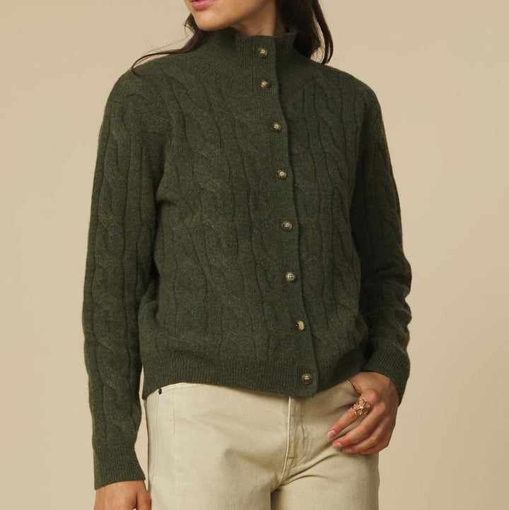 JC Sophie Pippin Cardigan - Thyme Green