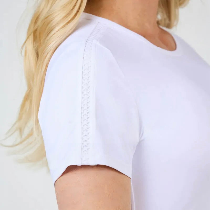 Sofibella Trés Blanc S/S Tee - White