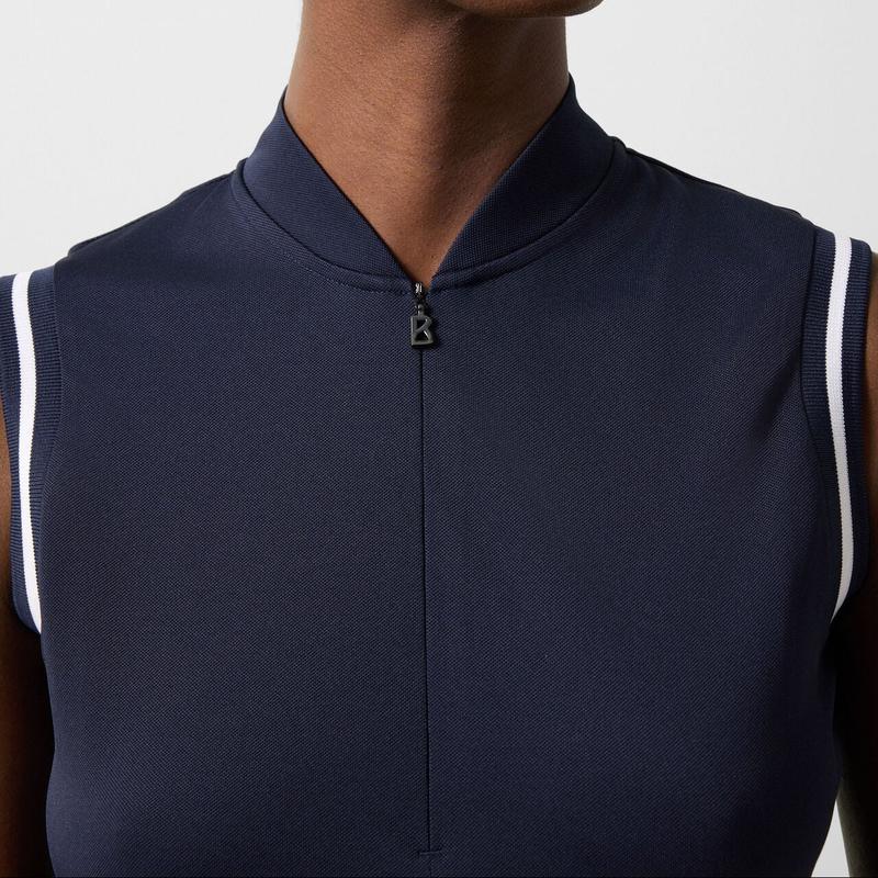 Bogner Sport Evi S/L Polo - Navy