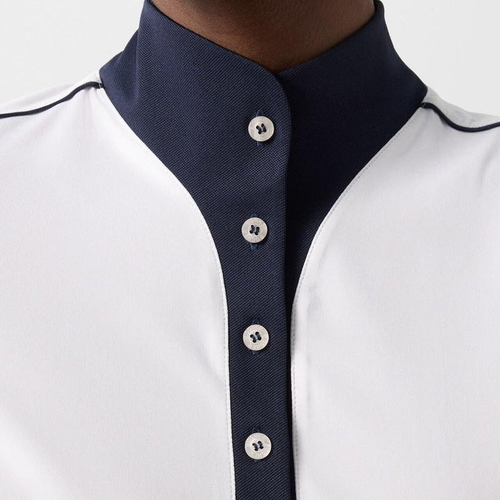 Bogner Sport Katrina S/S Polo - White/Navy