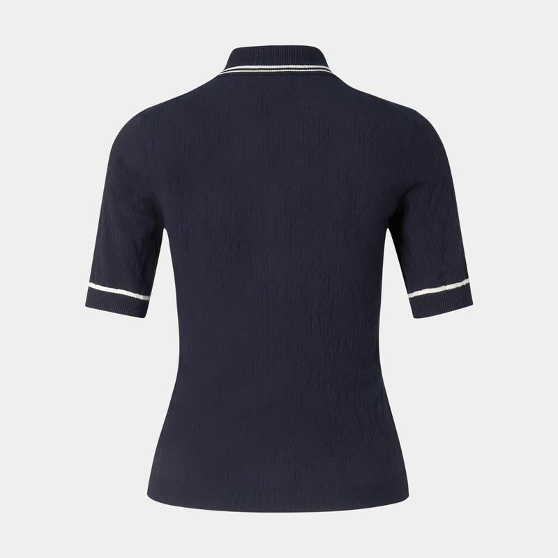 Bogner Sport Mandy Knit Polo - Navy