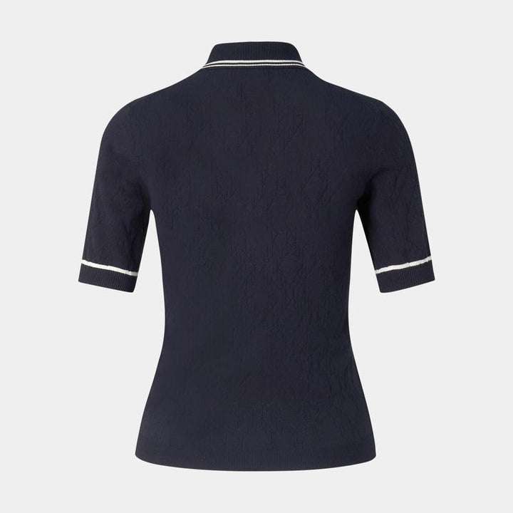 Bogner Sport Mandy Knit Polo - Navy