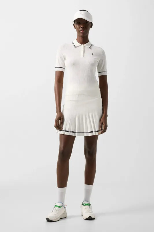 Bogner Sport Mandy Knit Polo - Off White