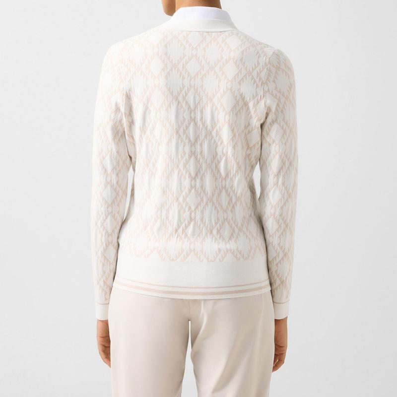 Bogner Sport Amber Cardigan - Cream/Sand