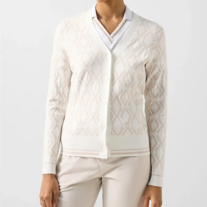 Bogner Sport Amber Cardigan - Cream/Sand