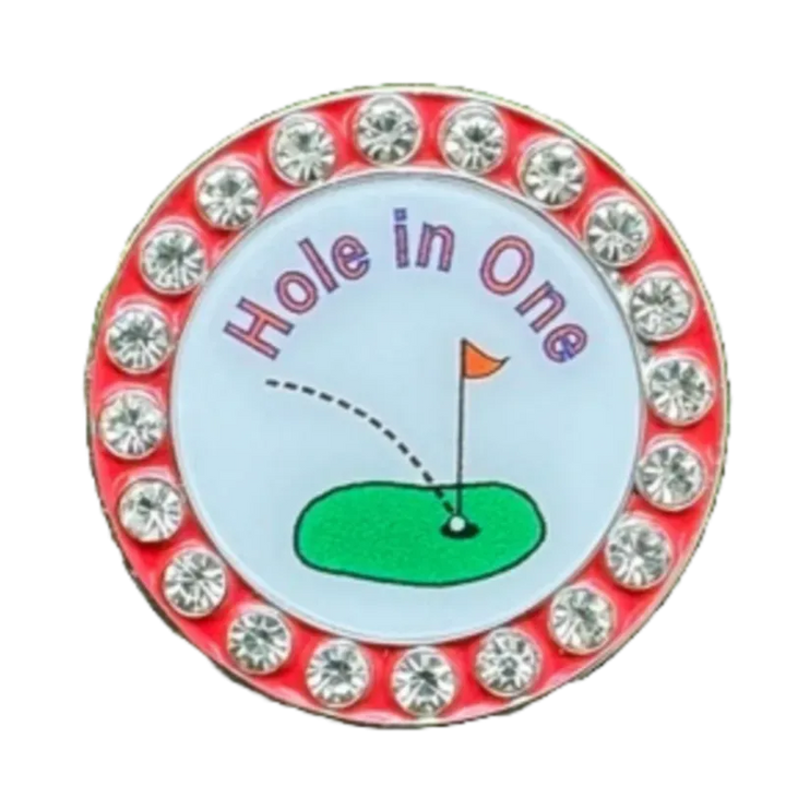 BOG Golf Crystal Rim Ball Marker - Assorted