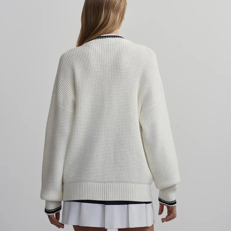 Varley Coniston Cardigan - White