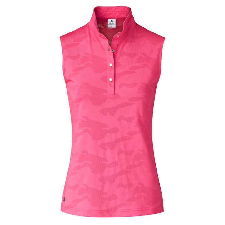 Daily Sports Jess S/L Mock Neck Shirt - Dahlia (Pink)