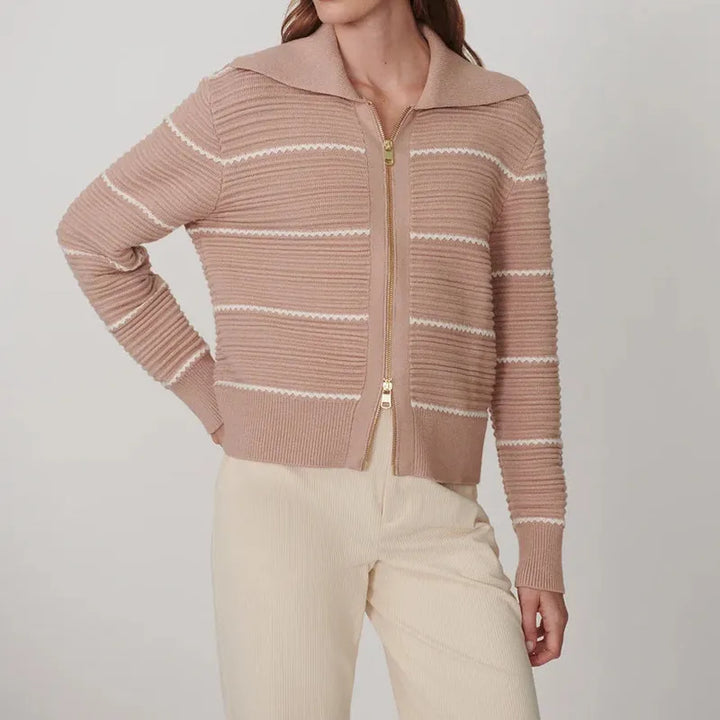 Varley Melwen Zip Jacket - Soft Taupe