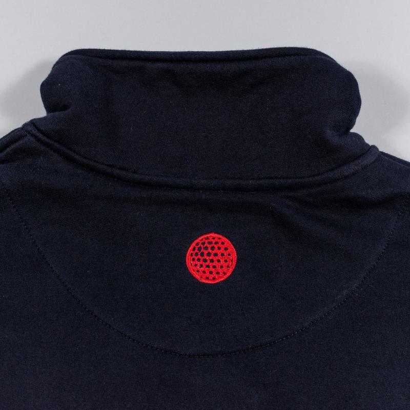CourtLife Happiest On The Golf Course Zip Sweatshirt - Various Colours
