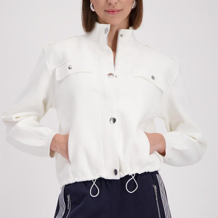 Monari Cargo Jacket - Off White