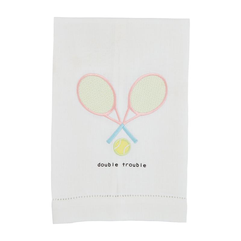 Mud Pie Double Trouble Tennis Towel