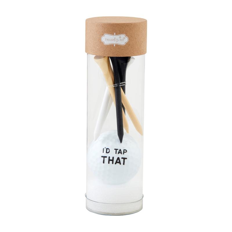 Mud Pie Golf Ball Tees Set