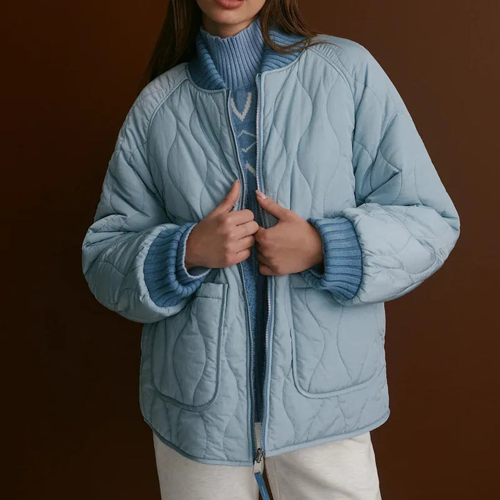 Varley Serina Reversible Jacket - Blue