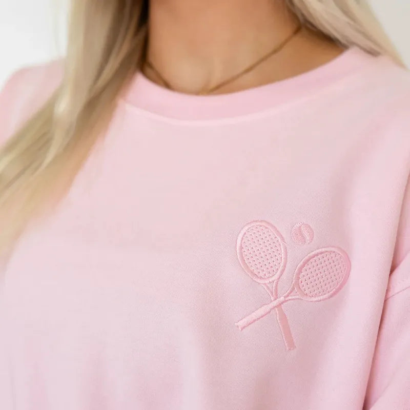 CourtLife Crossed Racquets Sweatshirt - Various Colours