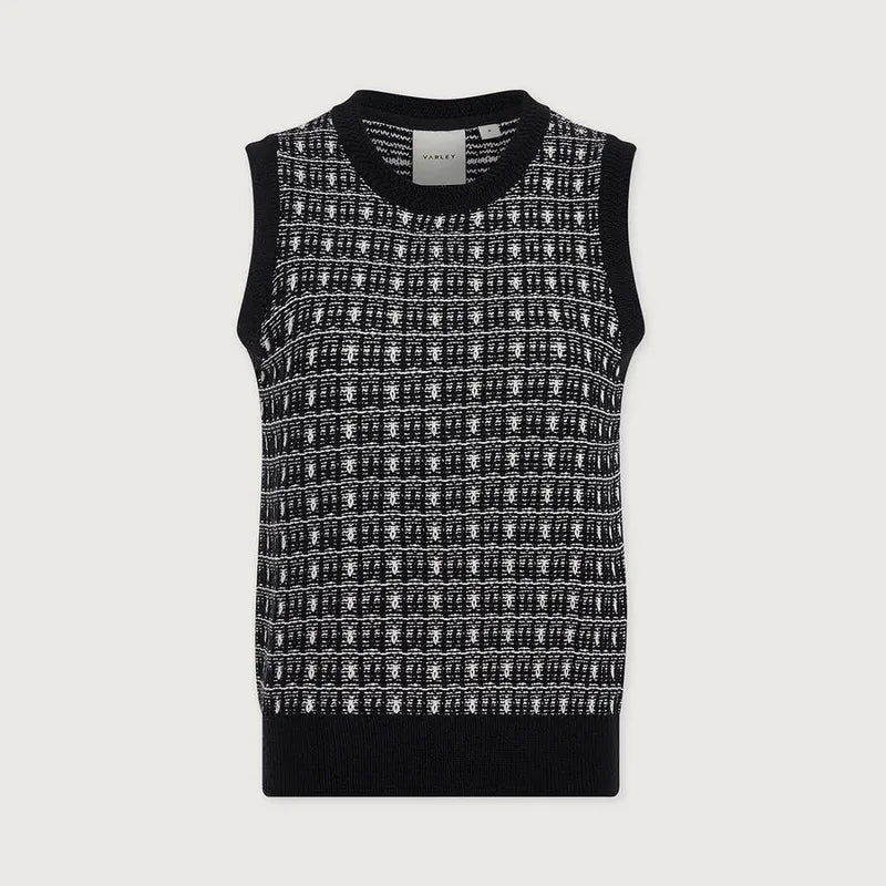 Varley Safia Knit Top - Black